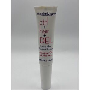 completely bare ctrl+hair+DEL Targeted Hair Removal Cream - Moisturizing Argan O